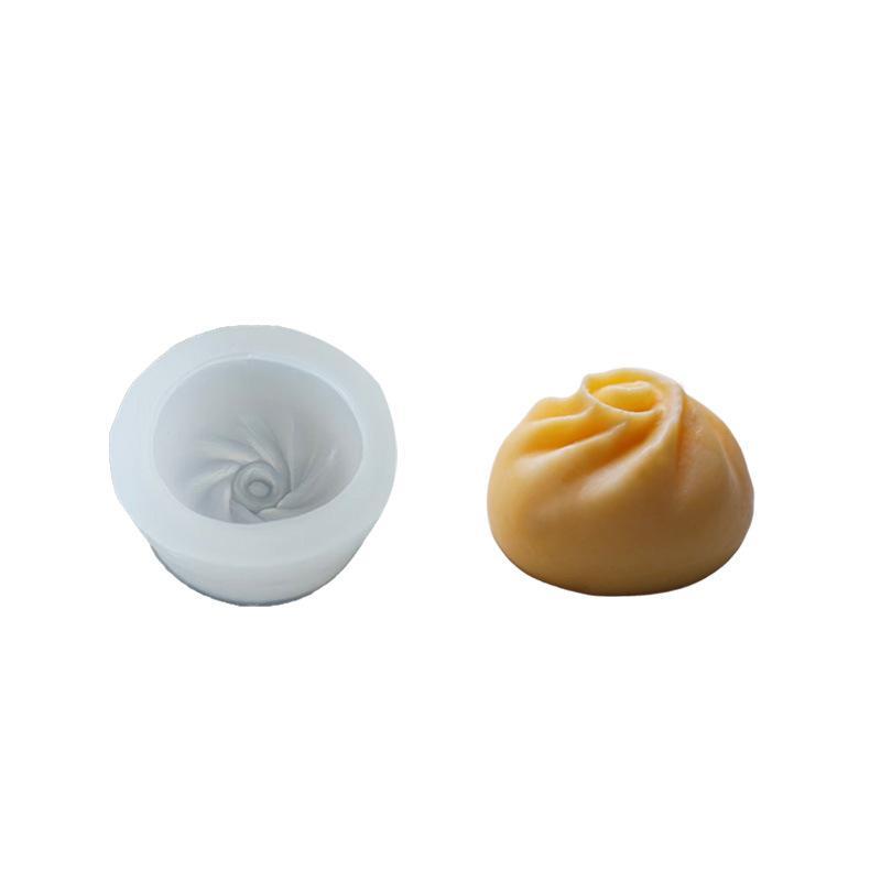 Soap Making Diy - Cetakan Silikon Pangsit Baozi 3D yang