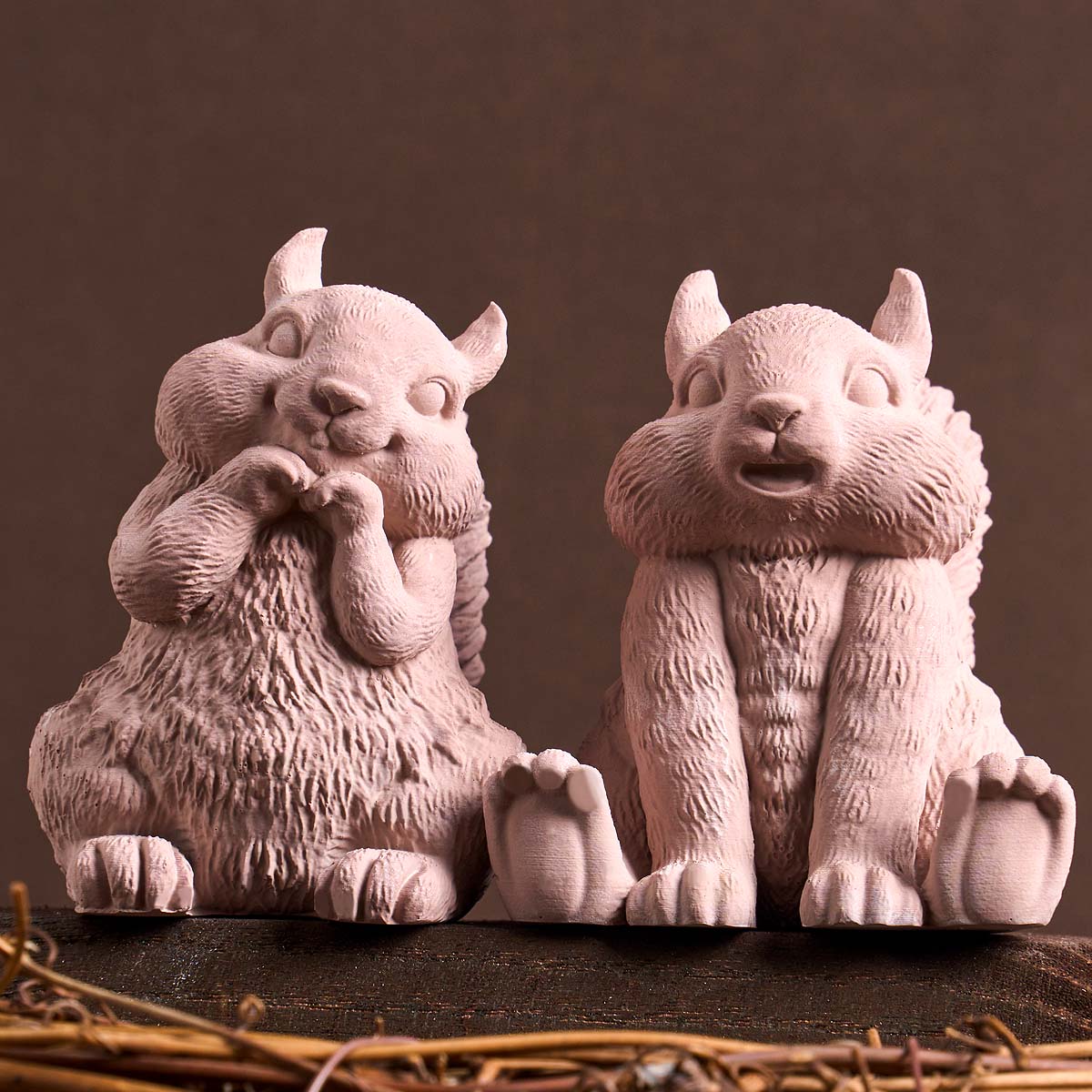 Soap Making Art - Cetakan Lilin Tupai 3D DIY Alat