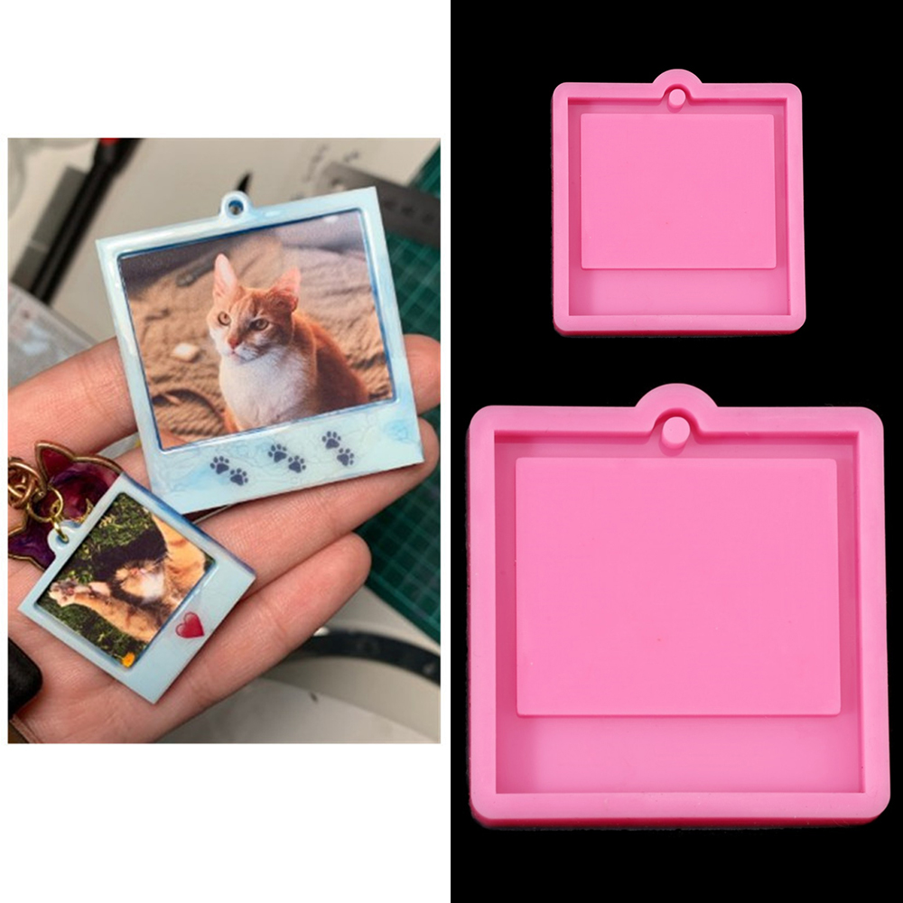 Soap Making Diy - Bingkai foto Epoxy Resin cetakan gantungan