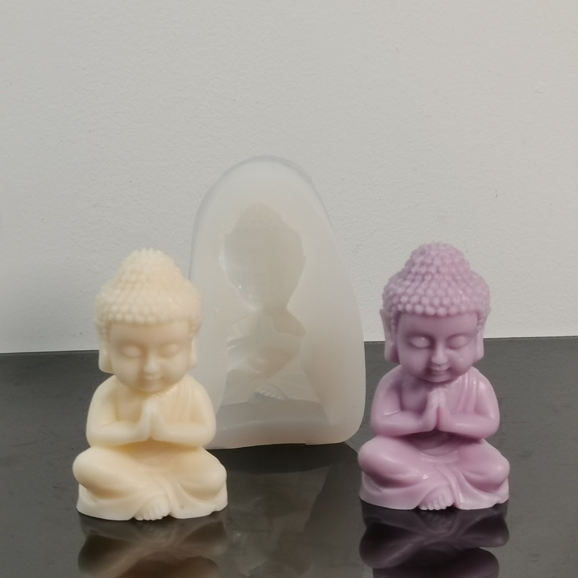 Soap Making Scents - Cetakan lilin silikon Maitreya 3d Diy