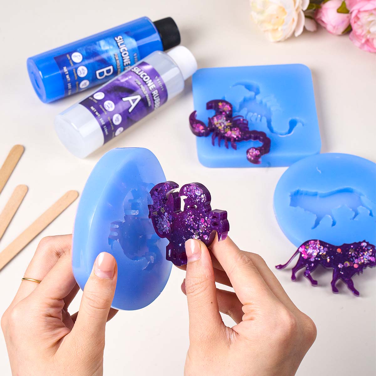 Kit Pembuatan Cetakan Silikon  - Soap Making Diy ulasan dan harga