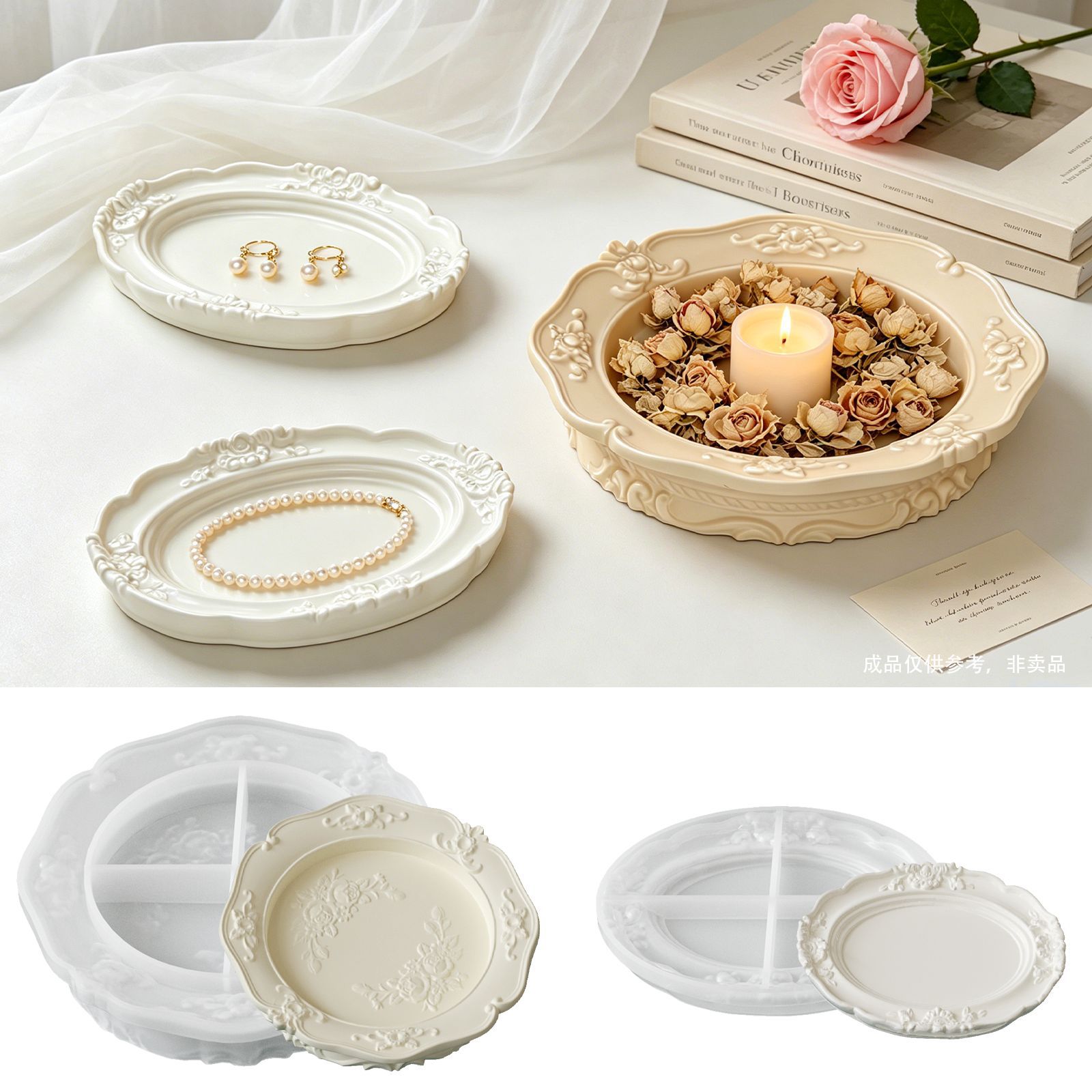 Cetakan Silikon Renda Barok Vi - Soap Making Kits ulasan dan harga