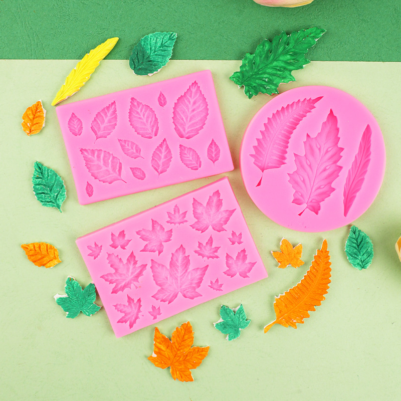 Set Cetakan Silikon Daun Maple - Soap Making Diy ulasan dan harga