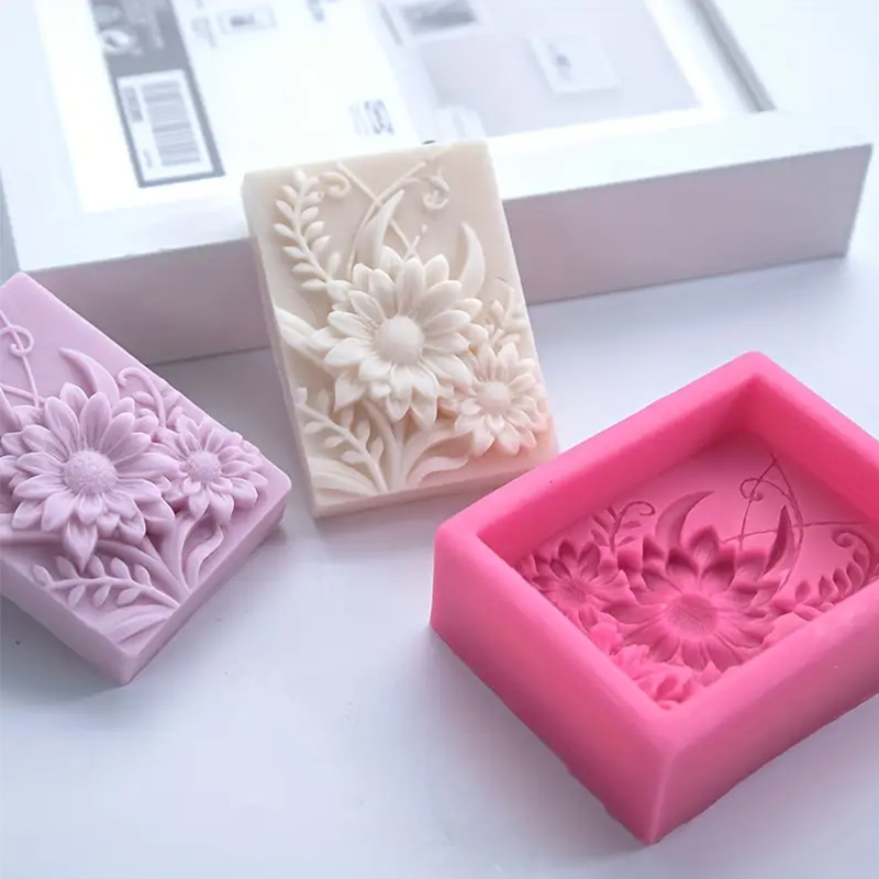 Cetakan Silikon Sabun Persegi  - Soap Making Scents ulasan dan harga