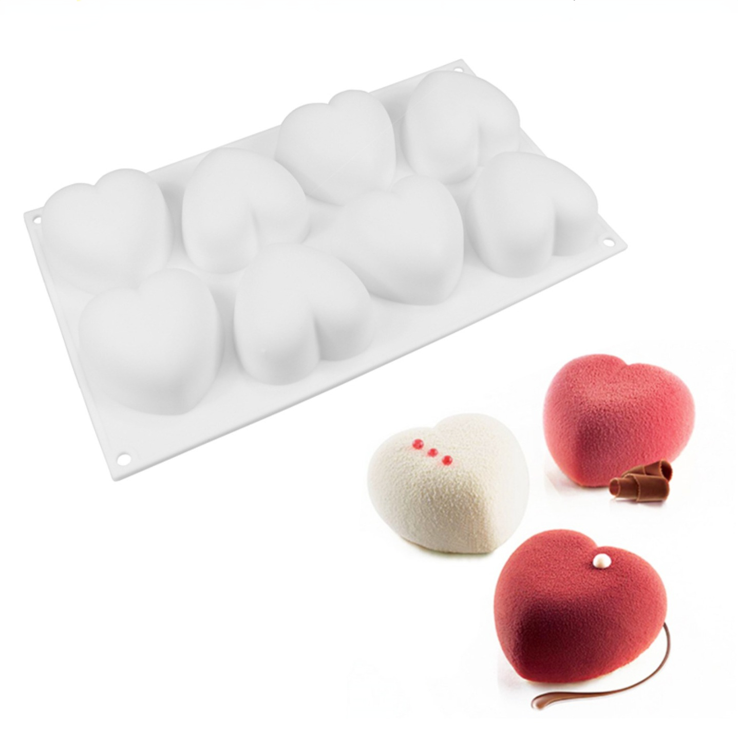 Love Heart cetakan sabun silik - Soap Making Diy ulasan dan harga