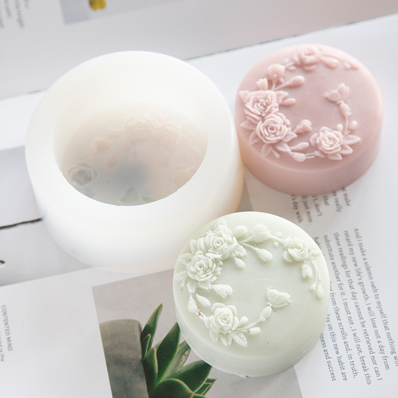Bentuk Bulat Bunga Mawar Buata - Soap Making Scents ulasan dan harga
