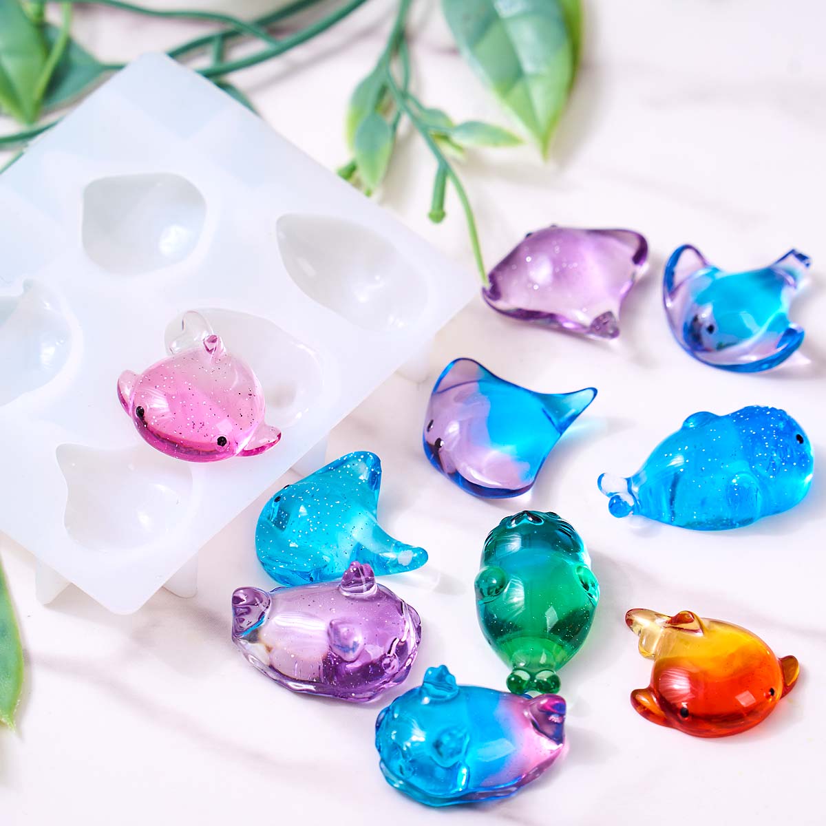 Cetakan Silikon Ikan Pari Kawa - Soap Making Diy ulasan dan harga