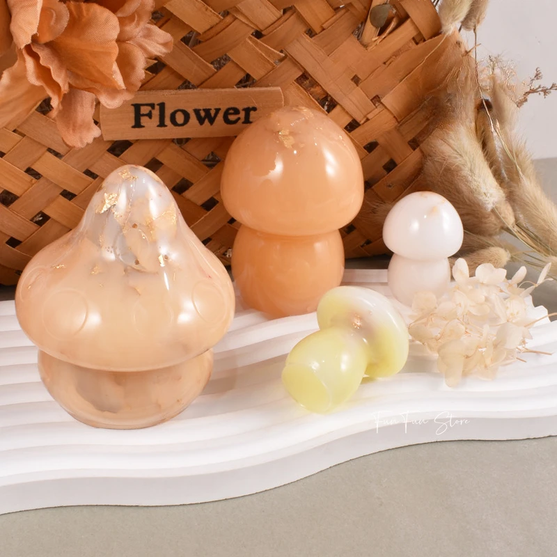 Cetakan silikon lilin jamur 3D - Soap Making Scents ulasan dan harga