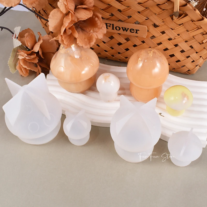 Cetakan silikon lilin jamur 3D - Soap Making Scents ulasan dan harga