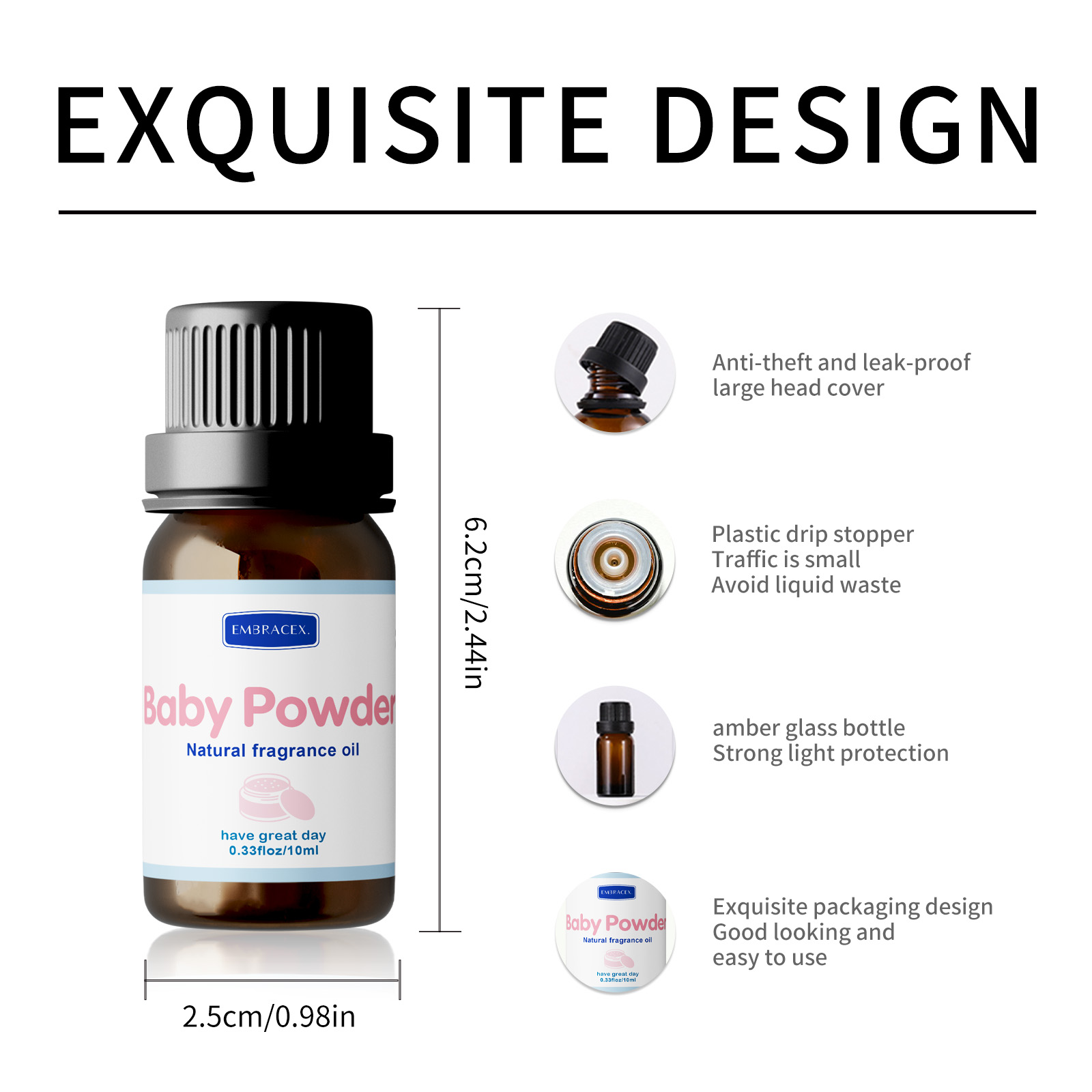 10ml Minyak Wangi Bedak Bayi,  - Soap Making Scents ulasan dan harga