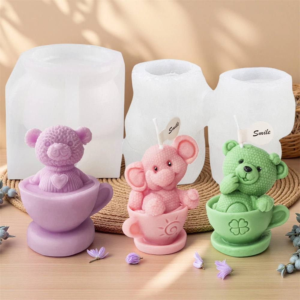 Cetakan Silikon Beruang Teddy  - Soap Making Jug ulasan dan harga
